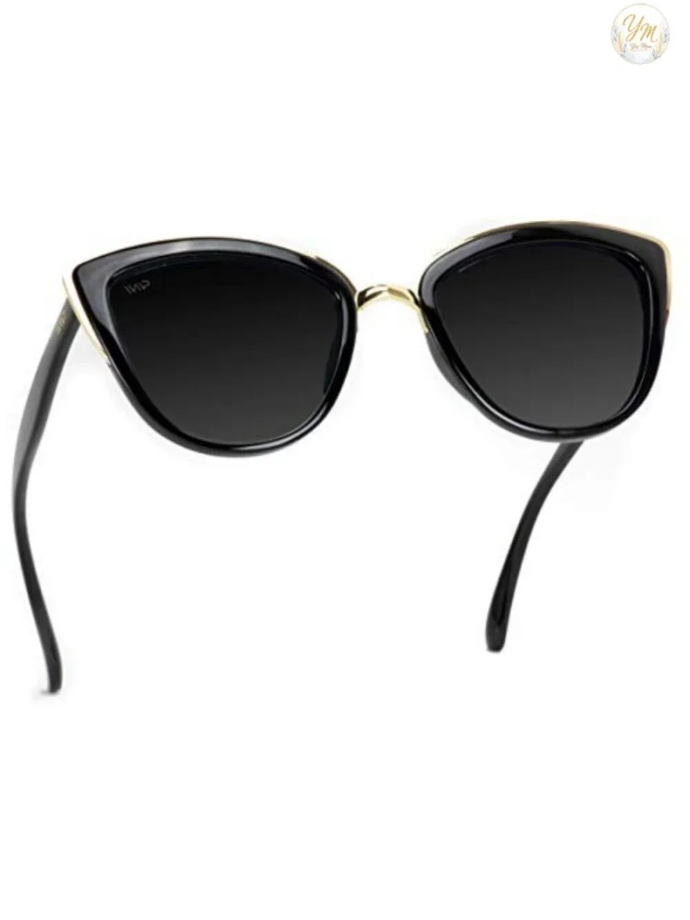 Oversized Cat Eye Sunglasses Womens Mirrored Lenses UV Protection Acetate TR90